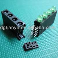 Plastic LED holder mount