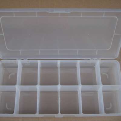 Clear plastic pp box, plastic box dividers